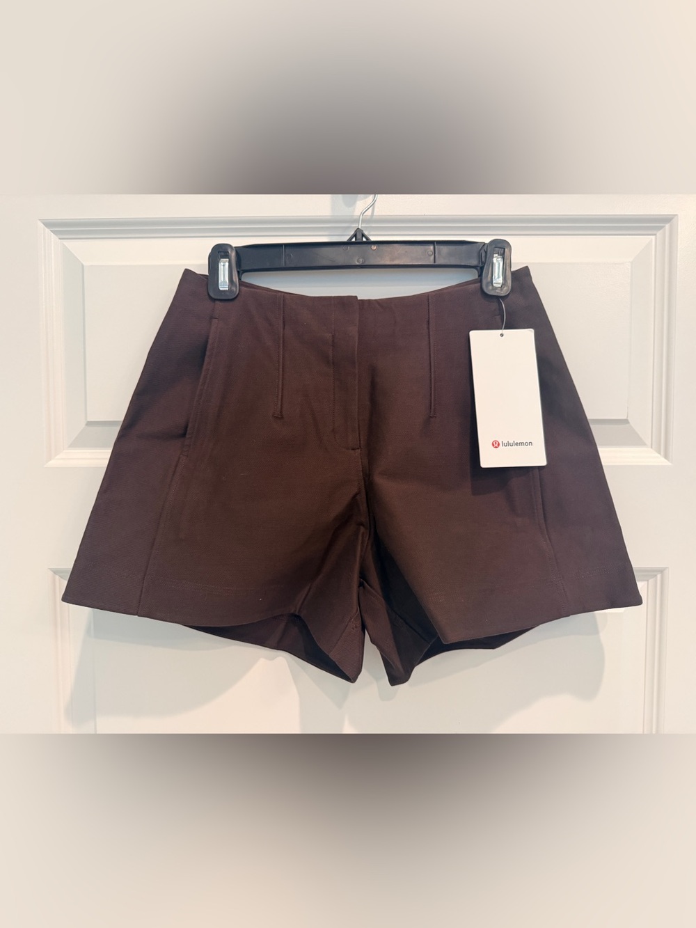 Lululemon Utilitech Relaxed-Fit High-Rise Short 3.5" ~ Sz 2 ~ Espresso Brown